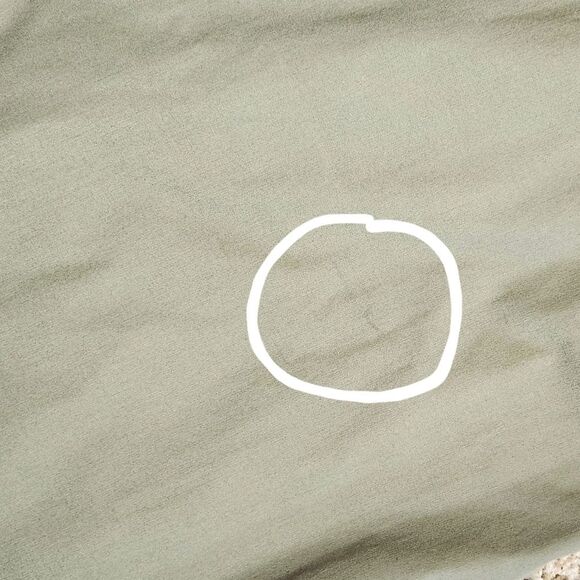 Vintage American Apparel Trench Coat Men's 40S Marine Corp Issue Olive Green - Picture 10 of 12